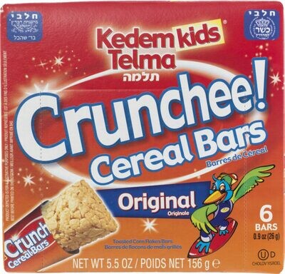 Cereal Bars Original 5.5oz Kedem Y