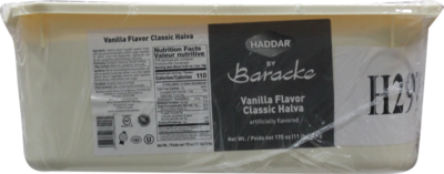 Halvah  Classic Vanilla Haddar Y