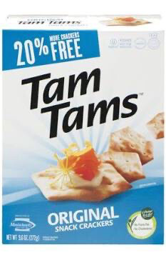 Original Tam Tam Crackers 8oz Manischewitz KP