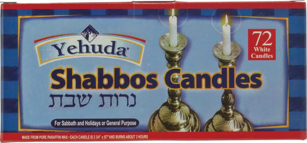 Candles Shabbat 72CT
