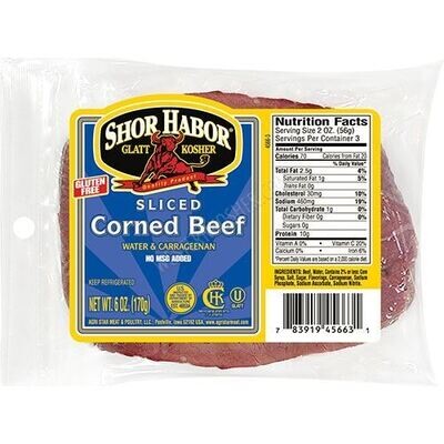 Sliced Corned Beef