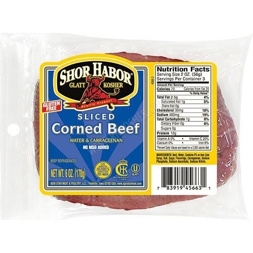 Sliced Corned Beef