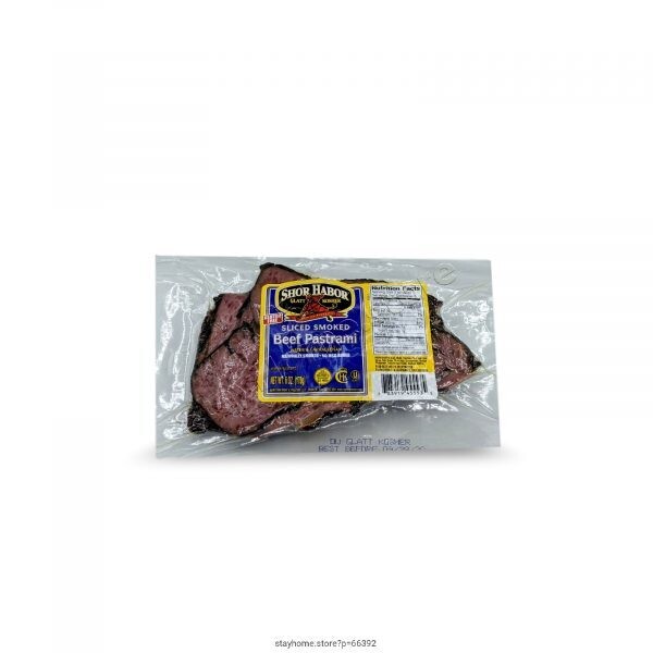 Sliced Smoked Beef Pastrami