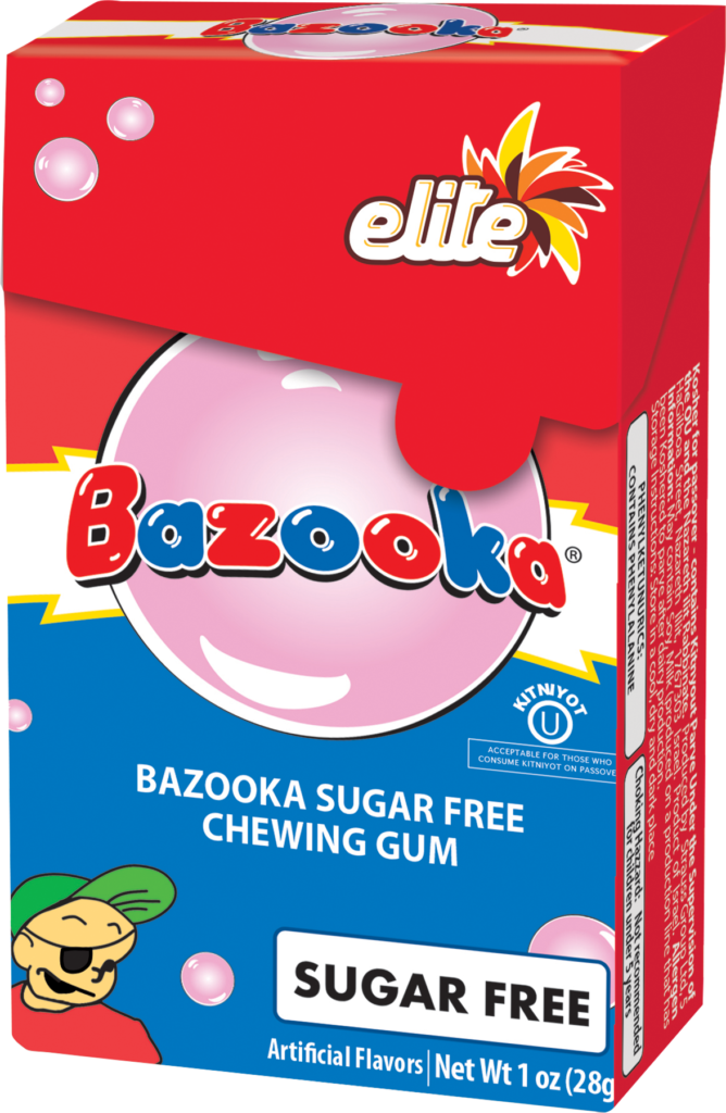 Gum SF Bazooka Classic 1oz Kitniyot