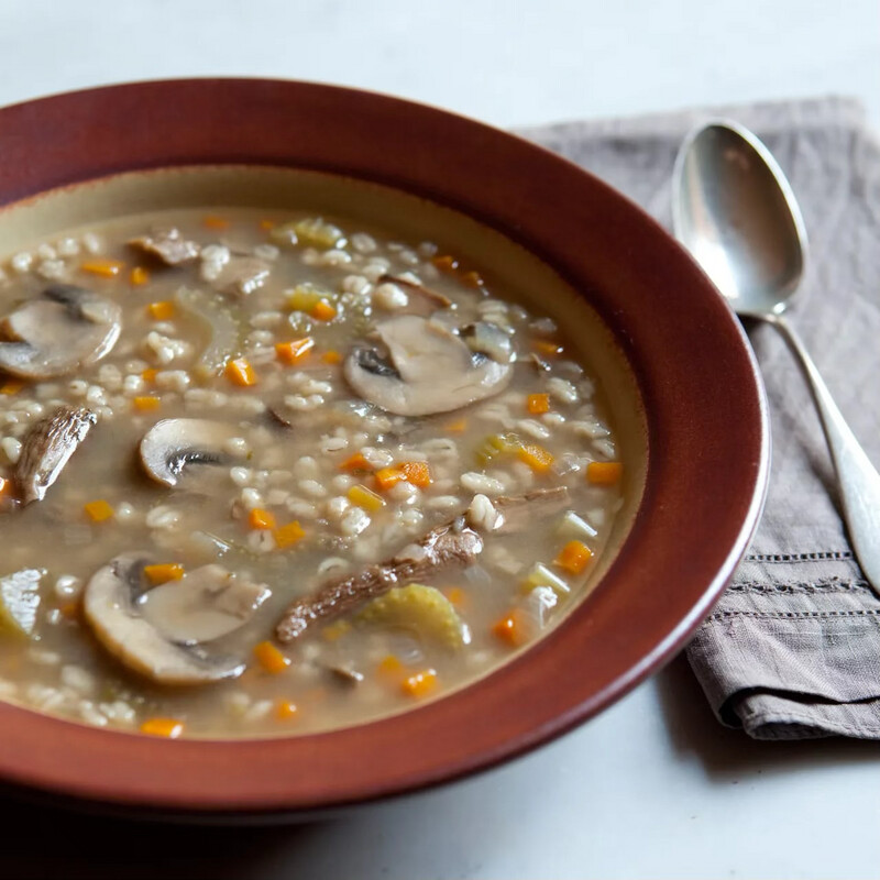 Mushroom Barley Soup 16oz