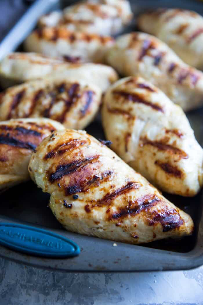 Grilled Chicken Breast Family Style