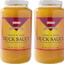 Sauce, Sweet & Sour Duck