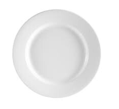 One 9” China Plate &amp; Cutlery 