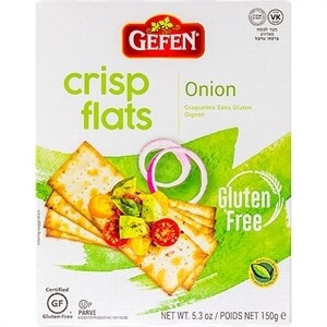 Crackers Onion Crisp Flats 5.2 Oz
