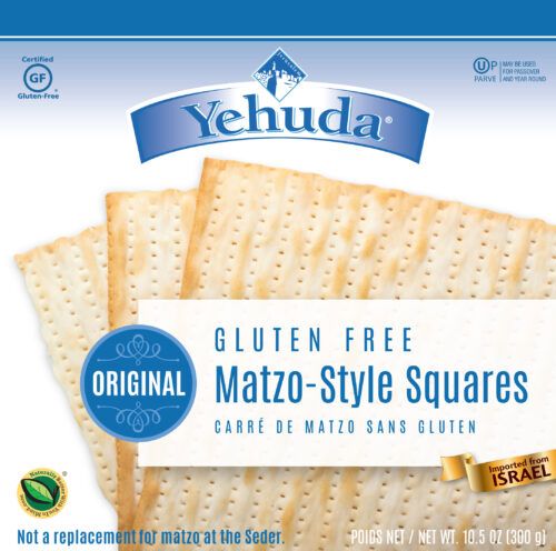 Matzo Squares G/F 10.5oz Yehuda