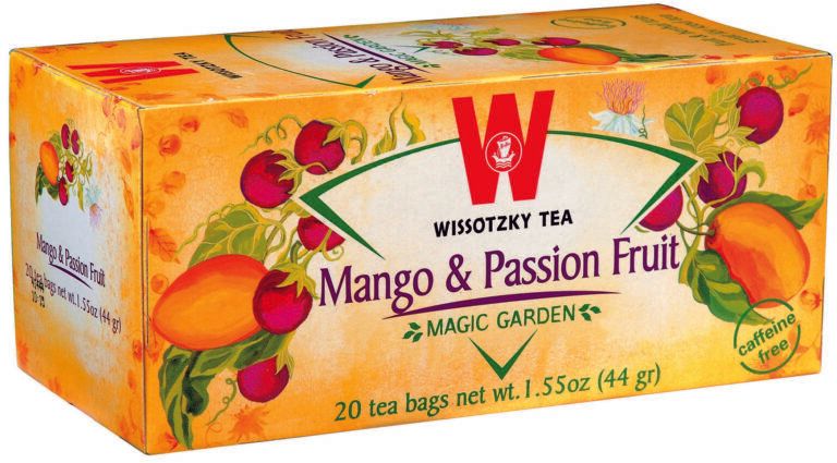 Tea Herbal Mango &amp; Passion 20&#39;s Wissotzky