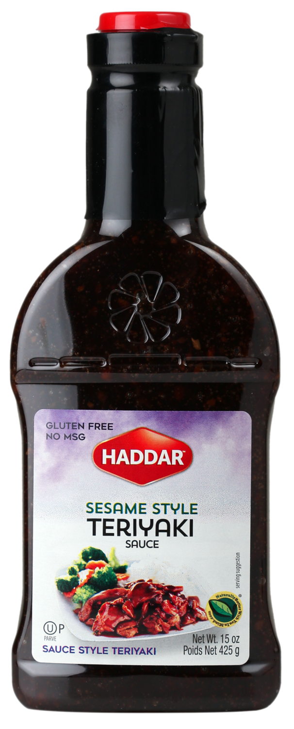 Sauce Sesame Style Teriyaki 15oz Haddar
