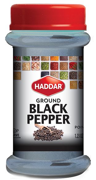 Spice Pepper Black Ground 1.23oz Haddar