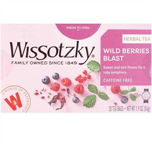 Tea Herbal Wildberry Nectar 20&#39;s Wissotzky