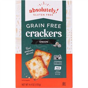 Crackers Toasted Onion 4.4oz Absolutely