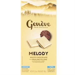 Chocolate Bar White with Praline Melody