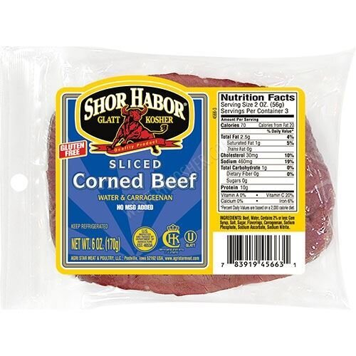 Sliced Corned Beef