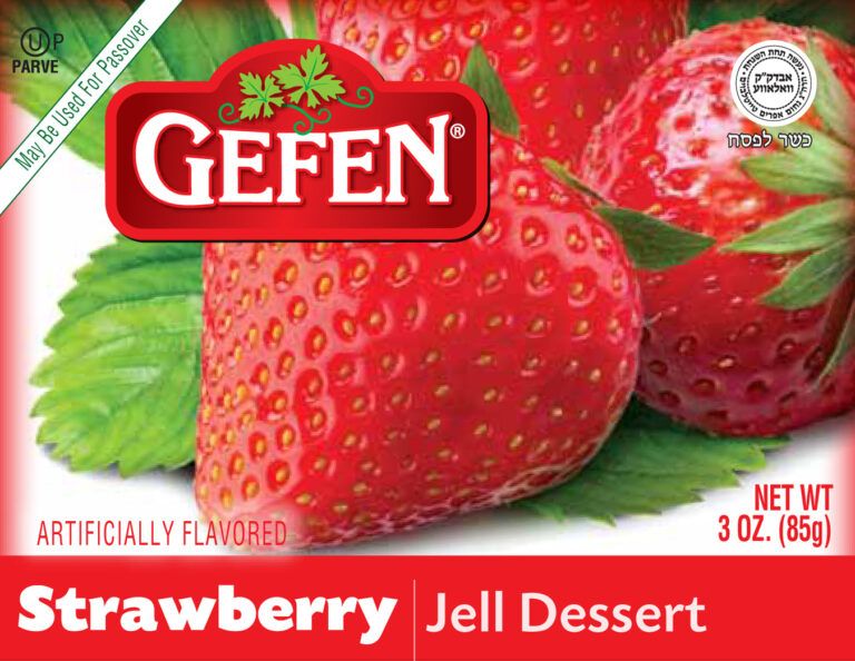 Jello Strawberry 3oz Gefen Jello Strawberry 3oz Gefen