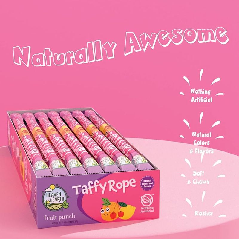Taffy Rope Red Raspberry 24x.81oz Taffy Rope Red Raspberry 24x.81oz