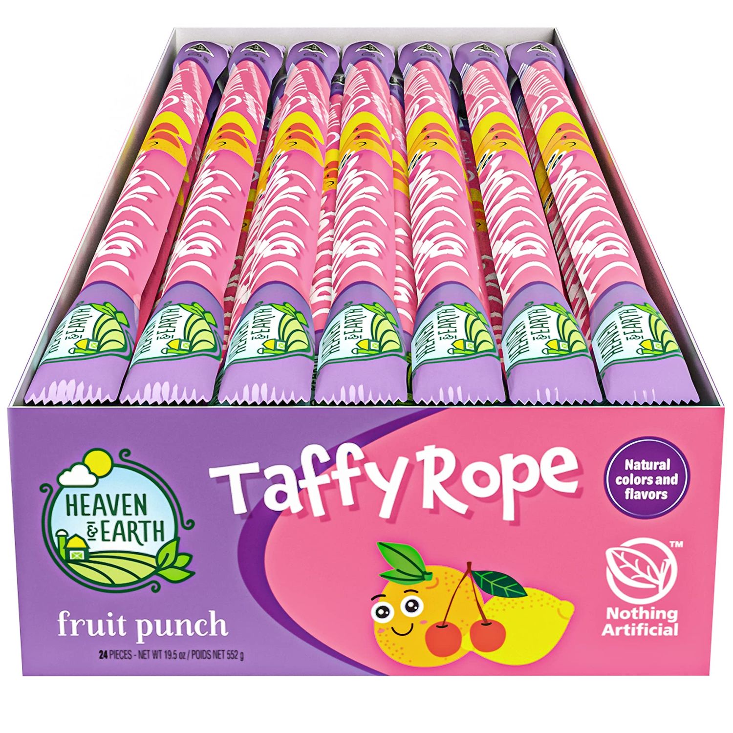 Taffy Rope Fruit Punch 24x.81oz