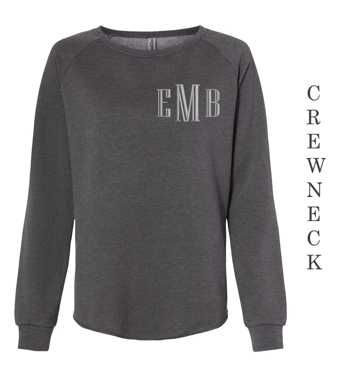 Monogramed  Crewneck Sweatshirt