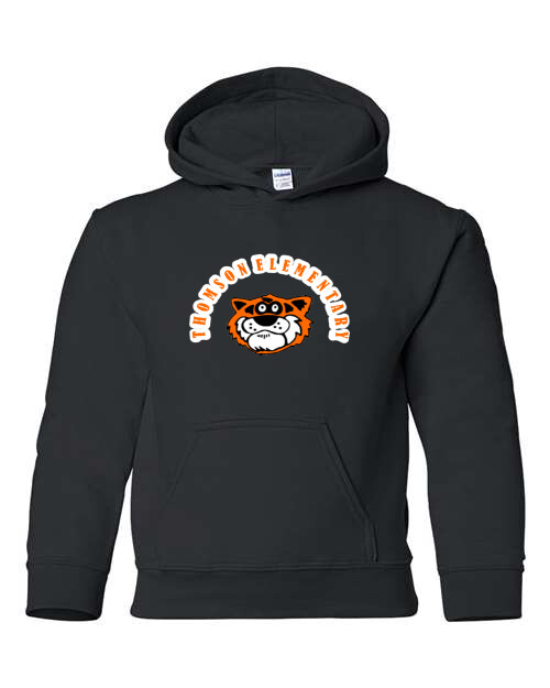 TIGER Hoodie, COLOR: BLACK