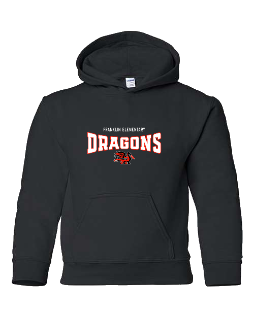 DRAGON Hoodie, COLOR: BLACK
