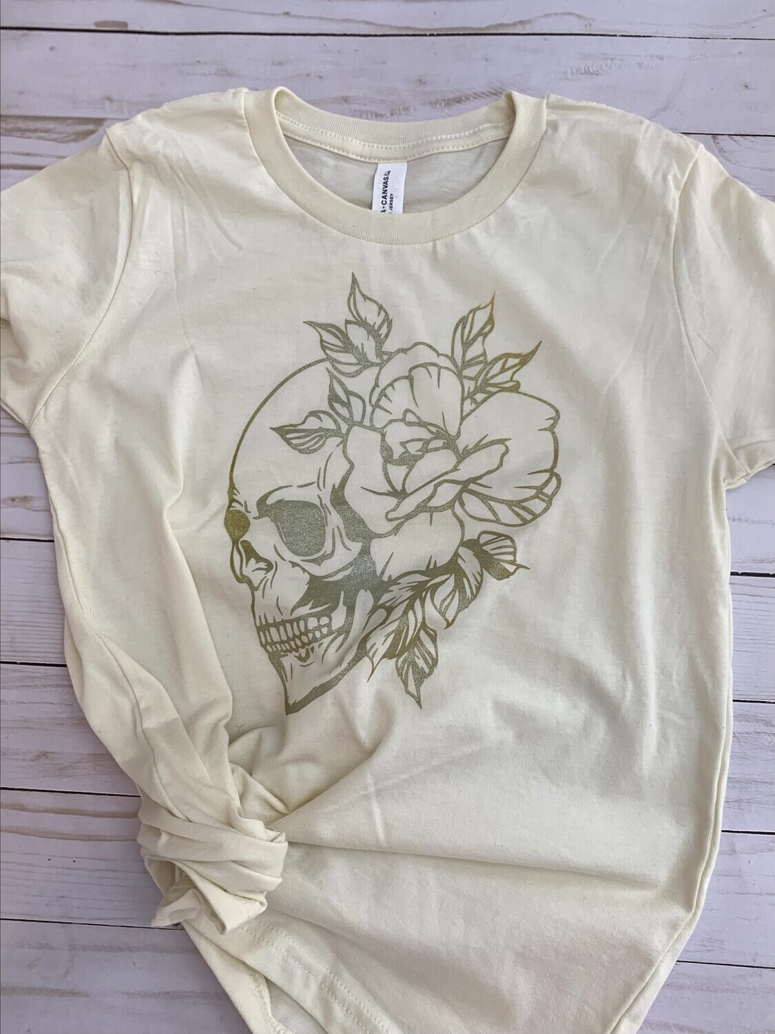 Floral Skull Tee YOUTH