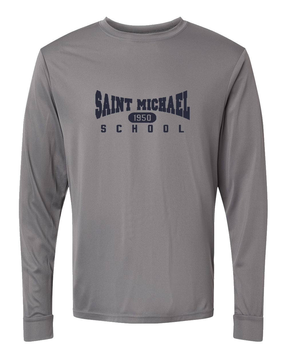 SMS Performance Long Sleeve, COLOR: GRAPHITE