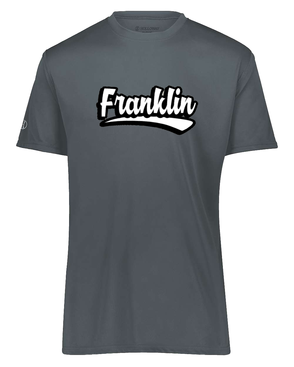FRANKLIN Performance Tee, COLOR: GRAPHITE