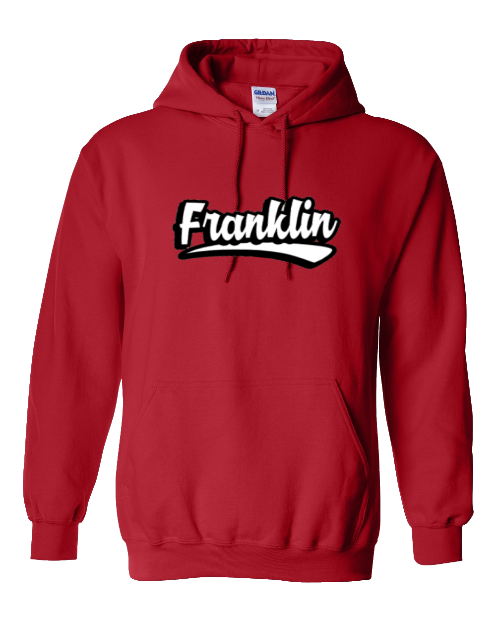 FRANKLIN Hoodie, COLOR: RED