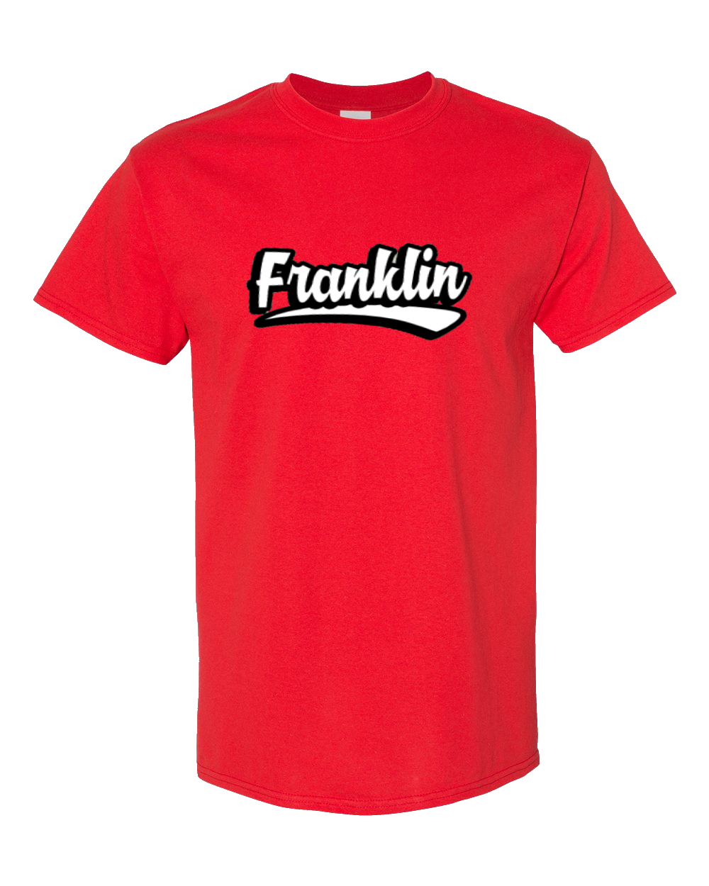 FRANKLIN Tee, COLOR: RED
