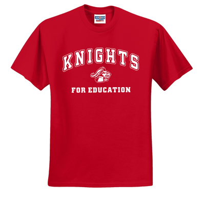 KNIGHTS FOR EDU. TSHIRT