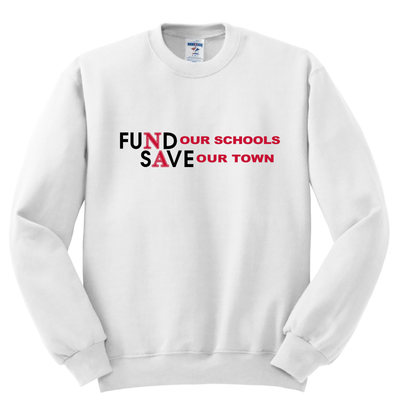 FUND OUR SCHOOLS CREWNECK