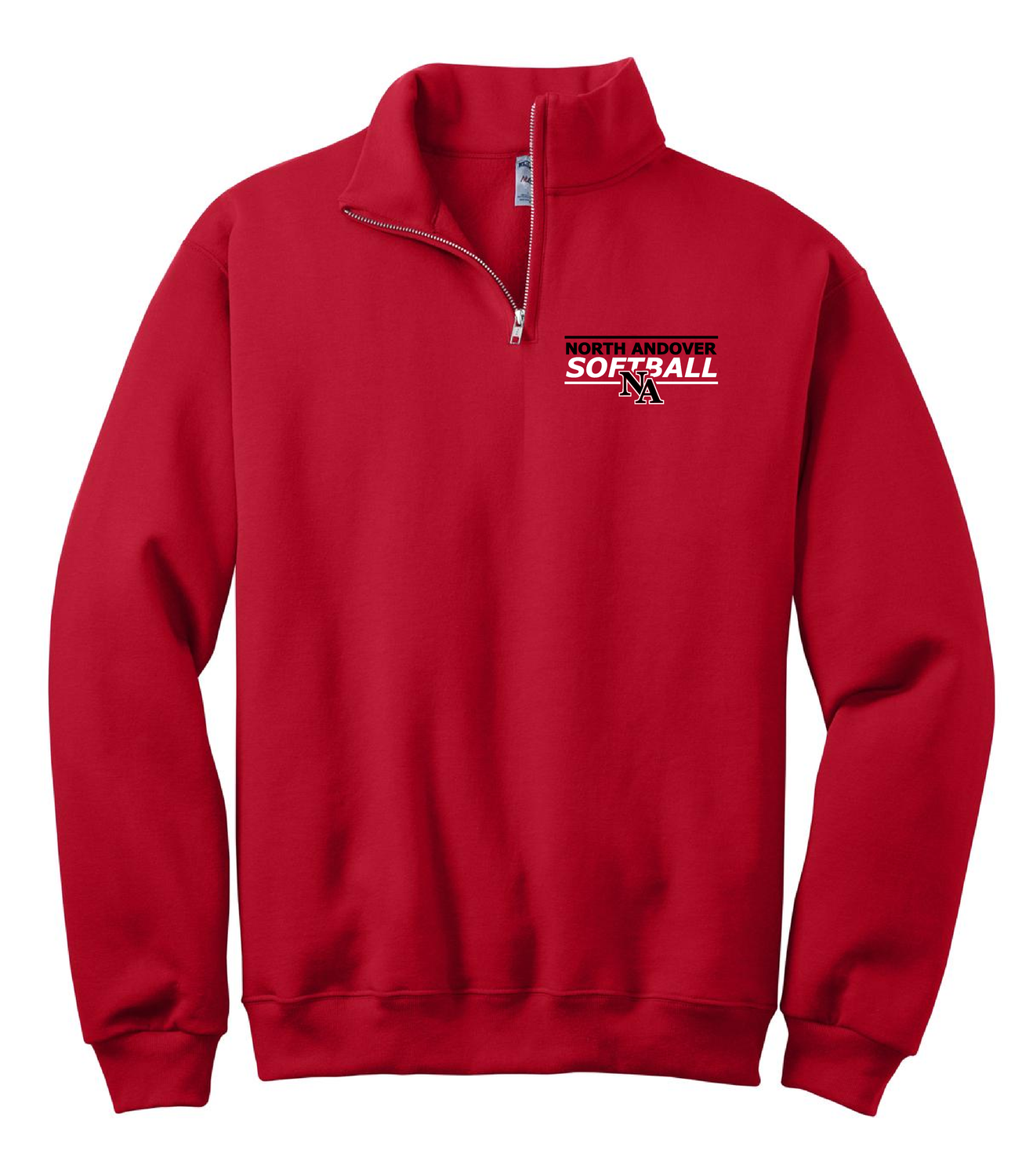 SOFTBALL 1/4 ZIP SWEATSHIRT