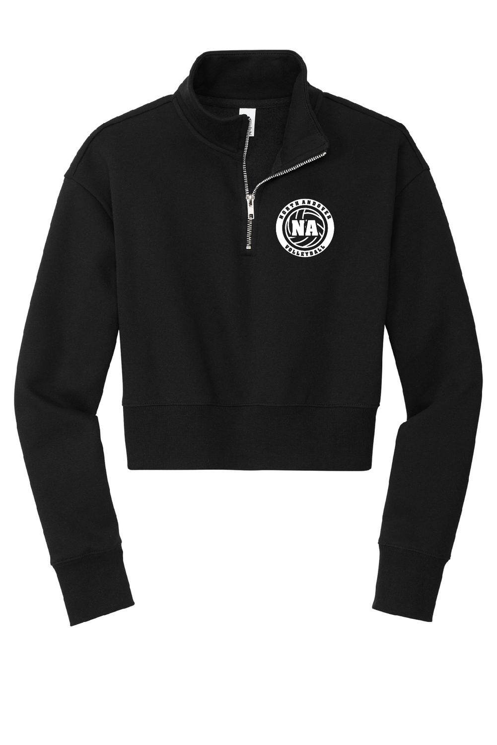 NA VOLLEYBALL CROPPED 1/4 ZIP