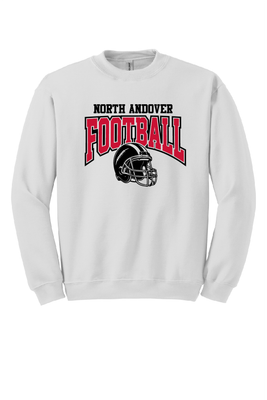 FOOTBALL HELMET CREWNECK