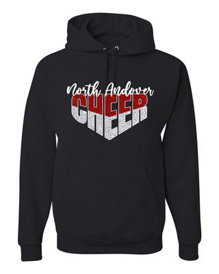 NA CHEER FULL GLITTER HOODIE