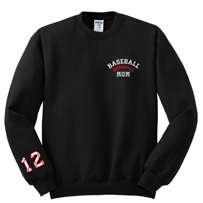 BASEBALL MOM CREWNECK