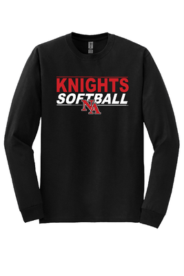 KNIGHTS SOFTBALL PERFORMANCE LONG SLEEVE