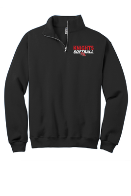 SOFTBALL 1/4 ZIP SWEATSHIRT