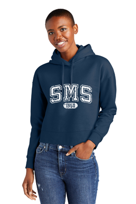 SMS CROPPED HOODIE