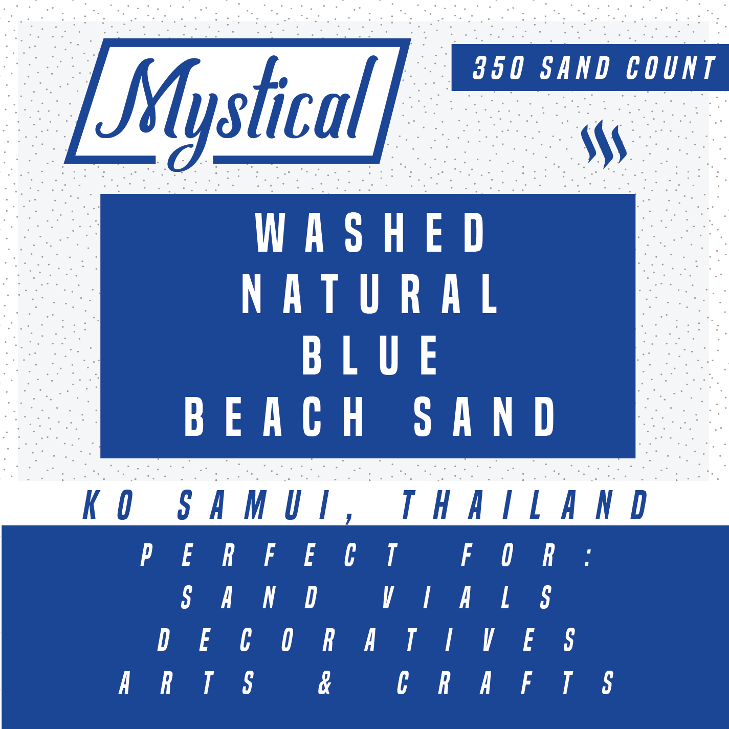 Natural Blue Scenic Sand / 350 Count