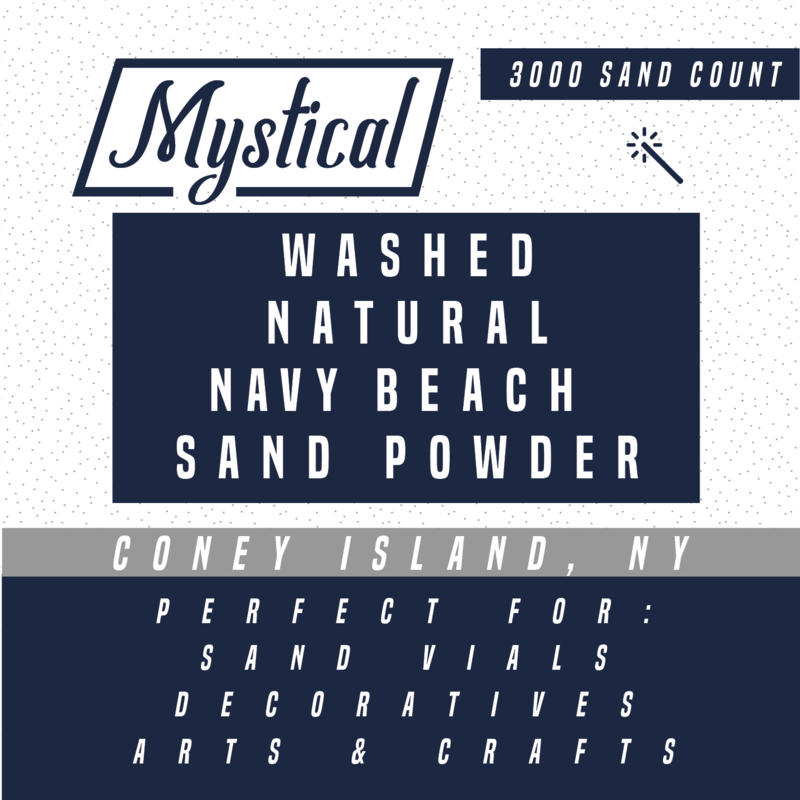Natural Navy Scenic Sand Powder / 3000 Count