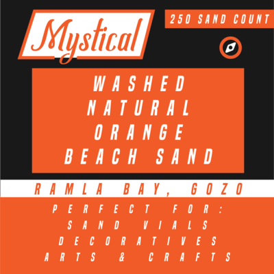 Natural Orange Scenic Sand | 250 Count