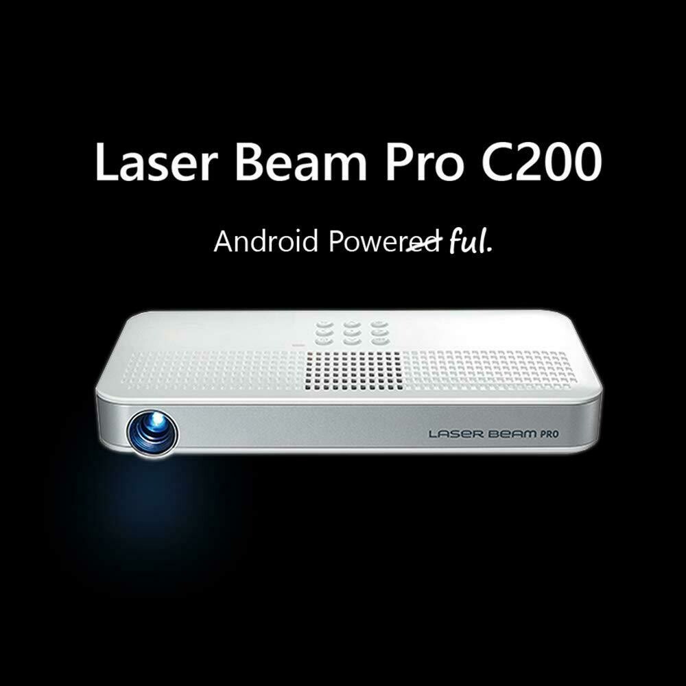 Lazer Beam Pro Portable Projector