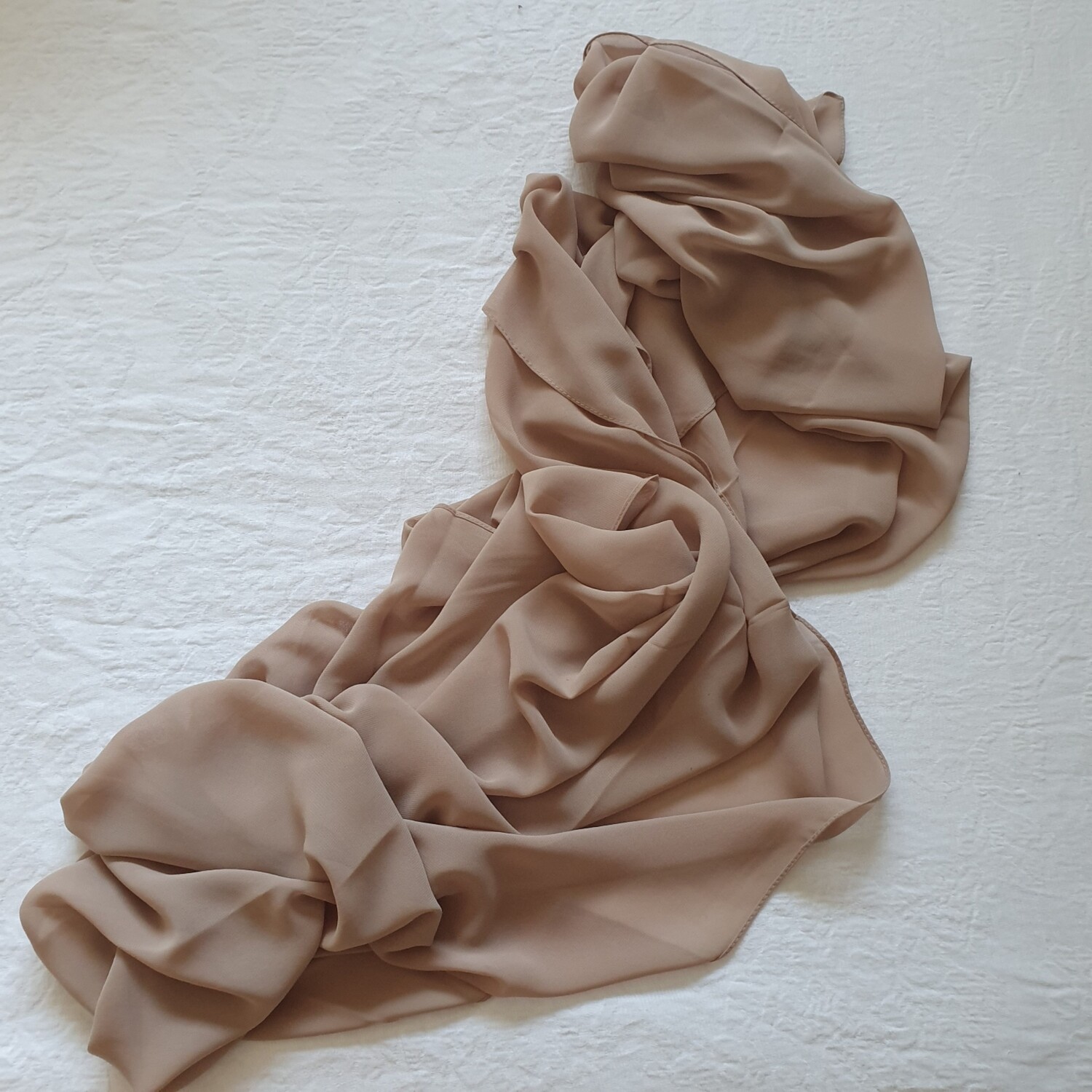 Gold Folded Stitch Hijab