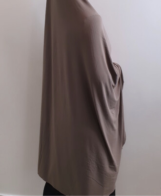 Jilbab in mocha