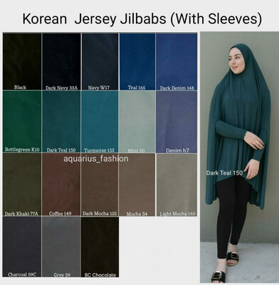 Jilbab Sleeved