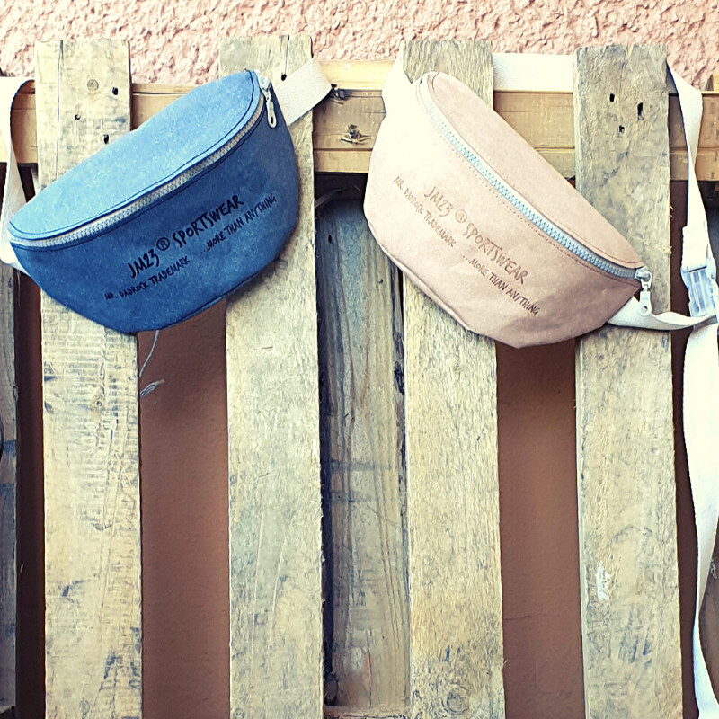 Bauchtasche / Hüfttasche aus recyceltem Leder